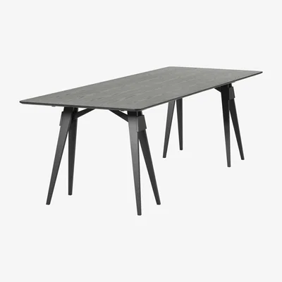 Nordic Nest Design House Stockholm Arco table 90x220 cm Black