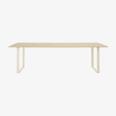 Nordic Nest Muuto 70/70 dining table 255x108 cm Solid oak-Sand