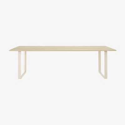 Nordic Nest Muuto 70/70 dining table 255x108 cm Solid oak-Sand