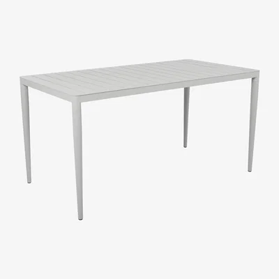 Nordic Nest Brafab Bigby dining table Light grey 144 cm