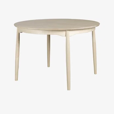 Nordic Nest Stolab Carl dining table birch white oiled. 2 inserts