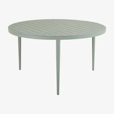 Nordic Nest Brafab Bigby dining table round Dusty green Ø130 cm