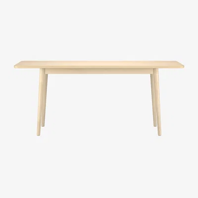 Nordic Nest Stolab Miss Holly dining table. 175x100 cm Birch natural oil 1 extension piece