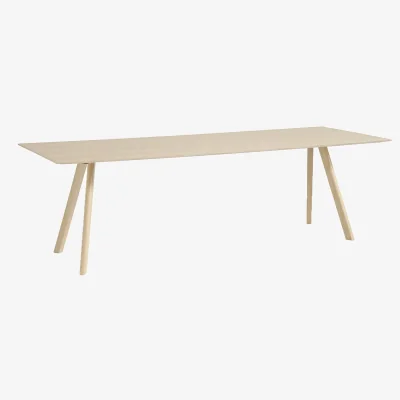 Nordic Nest HAY CPH30 2.0 dining table 90x250 cm Lacquered oak-oak veneer