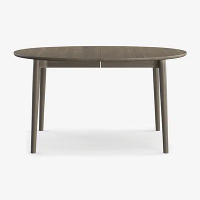 Nordic Nest Northern Expand dining table Ø140 cm Smoked oak