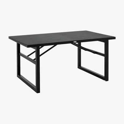 Nordic Nest Brafab Vevi dining table Black 160 cm