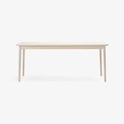 Nordic Nest Stolab Prima Vista dining table Birch light matt lacquer. 120cm. 1 insert