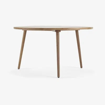 Nordic Nest Stolab Miss Tailor dining table round Ø130 cm Oak naturell oil fixed disk