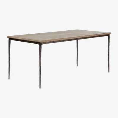 OKA Gillear Dining Table - Grey Wash