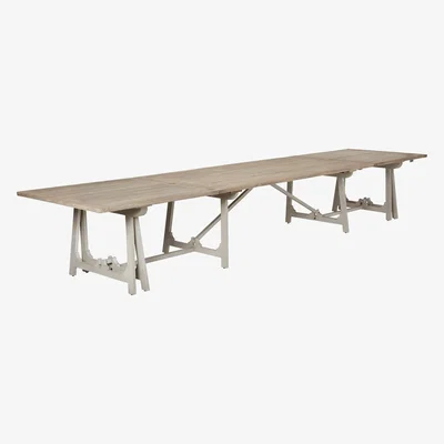 OKA Winglefield Dining Table - Grey
