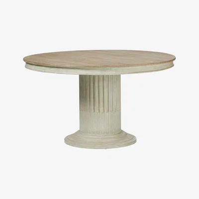 OKA Kalivia Round Dining Table - Natural