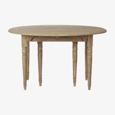 OKA OKA, Petworth Extending Weathered Oak Dining Table - Wood, Dining Tables, Wood