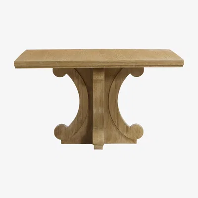OKA Square Tjikko Dining Table - Natural