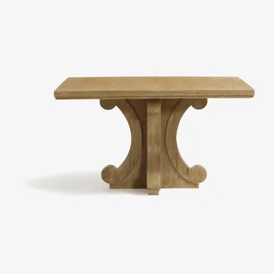 OKA OKA, Square Tjikko Indoor/Outdoor Dining Table - Natural, Dining Tables, Resin