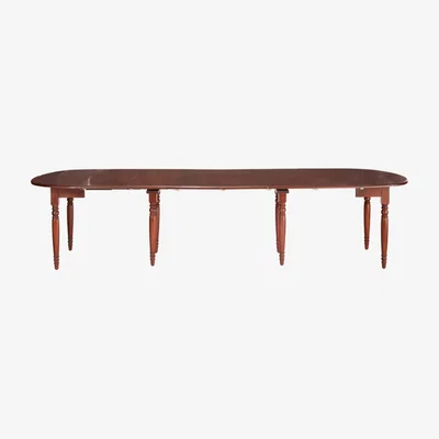 OKA OKA, Petworth Extending Dining Table, French Walnut, Dining Tables, Wood