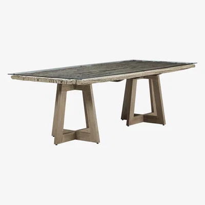 OKA Camborne Dining Table - Aged Natural