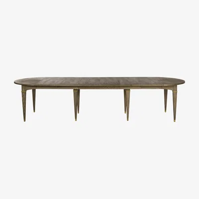 OKA OKA, Hawkley Extendable Dining Table - Smoked Oak, Dining Tables, Oak