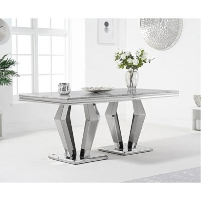 Oak&More Ex-display Viscount 180cm Marble Dining Table