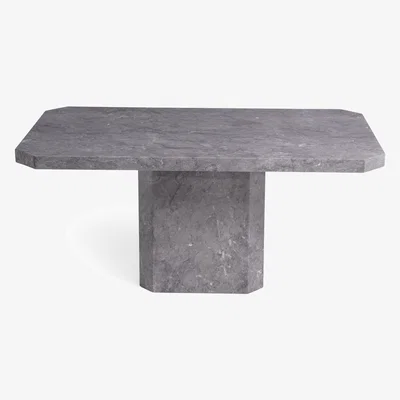 Oak&More Belle 160cm Marble Grey Dining Table