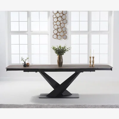 Oak&More Extending  Jacob 180cm Mink Ceramic Dining Table