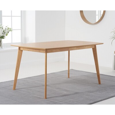 Oak&More Sacha Oak 150cm Dining Table
