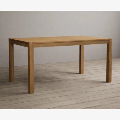 Oak&More York 150cm Solid Oak Dining Table