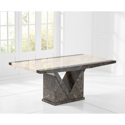 Oak&More Tenore 180cm Marble Dining Table