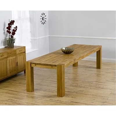 Oak&More Ex-display Madrid 300cm Oak Dining Table