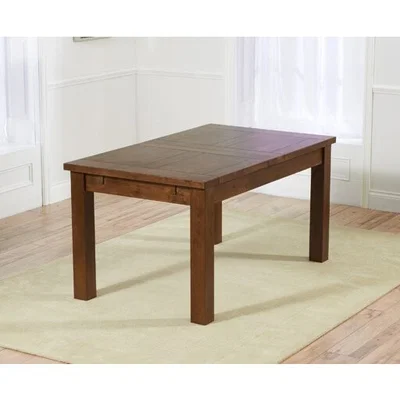 Oak&More Normandy 150cm Dark Oak Extending Dining Table