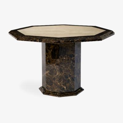 Oak&More Tenore 120cm Octagonal Marble Dining Table