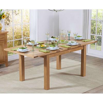 Oak&More Ex-display Cheadle 130cm Oak Extending Dining Table