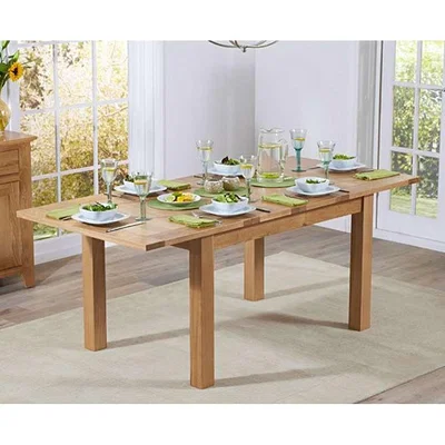 Oak&More Ex-display Cheadle 130cm Oak Extending Dining Table