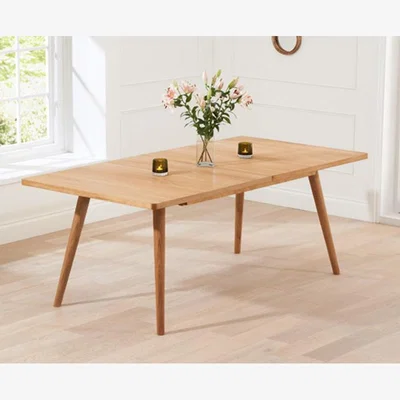 Oak&More Extending Ruben 150cm Retro Oak Dining Table