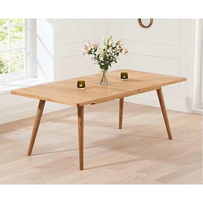 Oak&More Ex-display Tivoli 150cm Retro Oak Extending Dining Table