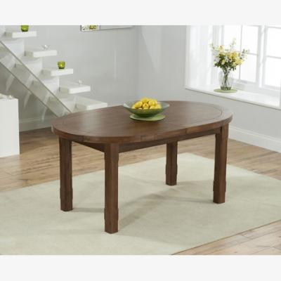 Oak&More Ex-display Chelsea Dark Oak Extending Dining Table