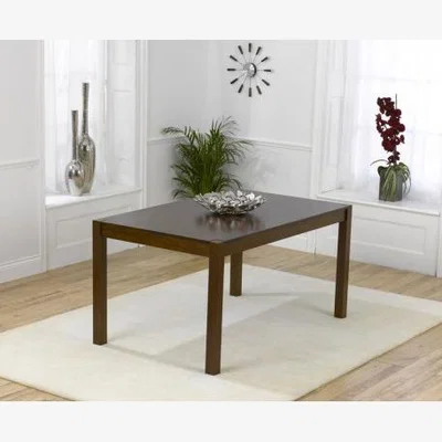 Oak&More Oxford Dark Solid Oak 150cm Dining Table