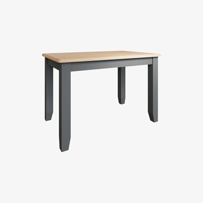 Oak&More Arlia Oak and Grey 120cm Extending Dining Table