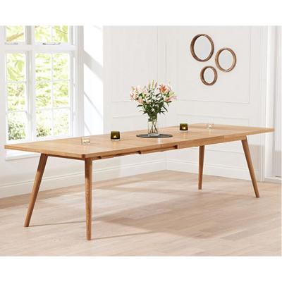 Oak&More Ex-display Tivoli 200cm Retro Oak Extending Dining Table