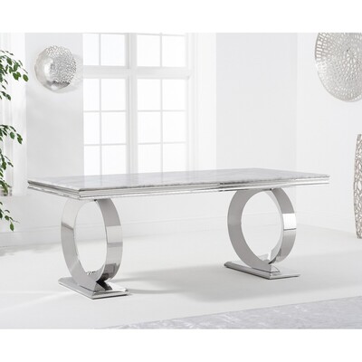 Oak&More Hepburn 200cm Marble Dining Table