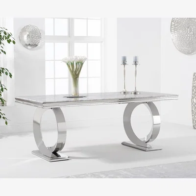Oak&More Fabio 200cm Marble Dining Table