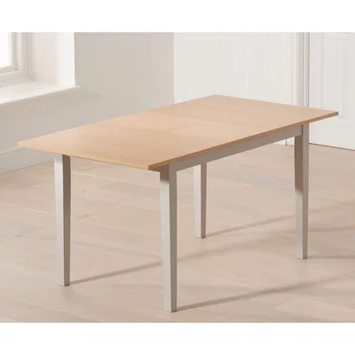 Oak&More Chiltern 120cm Extending Grey and Oak Dining Table