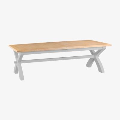 Oak&More Kayla 250cm Cross Extending Table