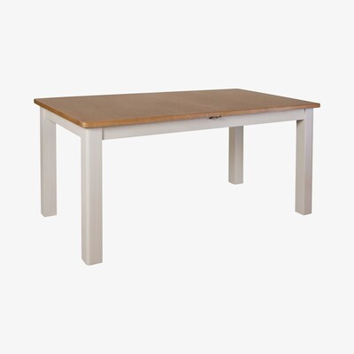 Oak&More Cole 160cm Oak and Grey Extending Dining Table