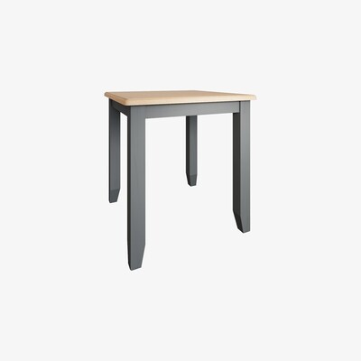 Oak&More Arlia Oak and Grey Fixed Top Dining Table