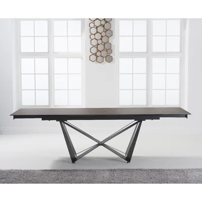 Oak&More Blenheim 180cm Extending Mink Ceramic Dining Table