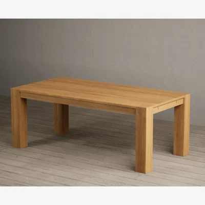 Oak&More Sheringham 200cm Solid Oak Dining Table
