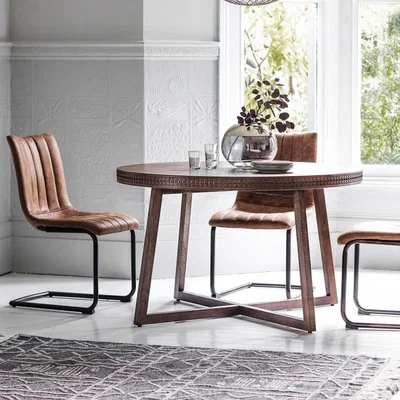Olivia's Gallery Direct Boho Retreat Round Dining Table