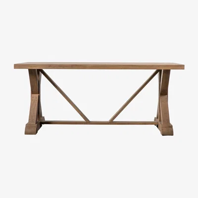 Olivia's Gallery Interiors Grover Dining Table in Oak | Outlet / Small