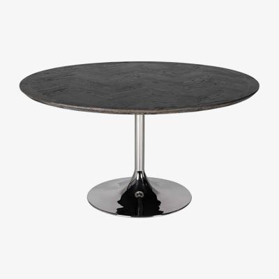 Olivia's Richmond Blackbone Silver Round 4 Seater Dining Table
