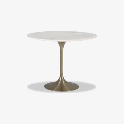 Olivia's Liang & Eimil Telma Dining Table Brushed Brass (Large)